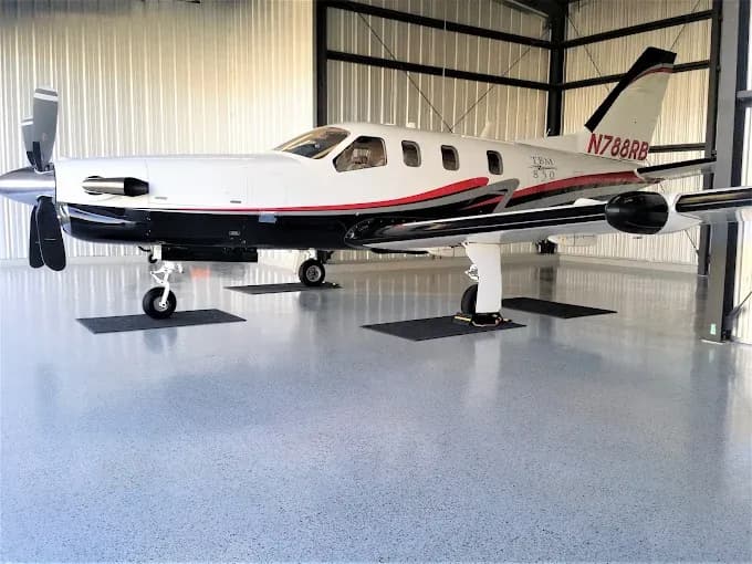 Commercial epoxy floor